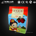 Opaque printed plastic bags for snack food/gusset food packaging bag wholesale